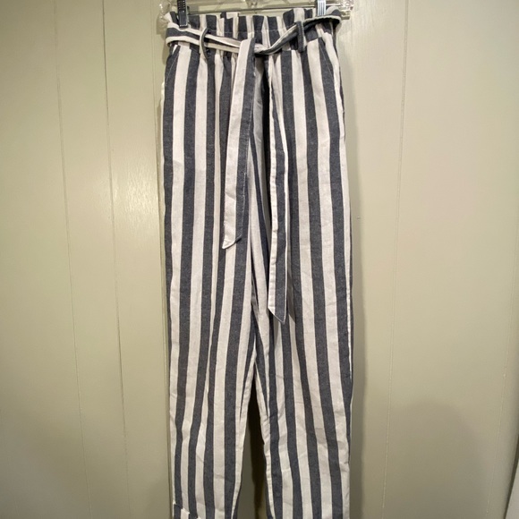 Forever 21 blue and white pants size | xsmall - Picture 5 of 7